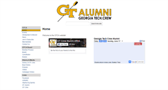 Desktop Screenshot of gtcrewalumni.org